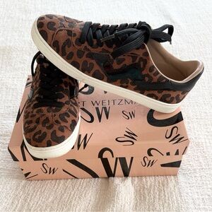 Stuart Weitzman Size 7 Cheetah Sneakers